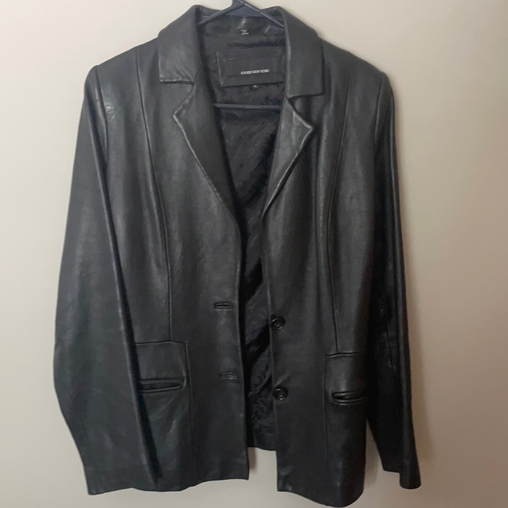 Jones New York leather jacket